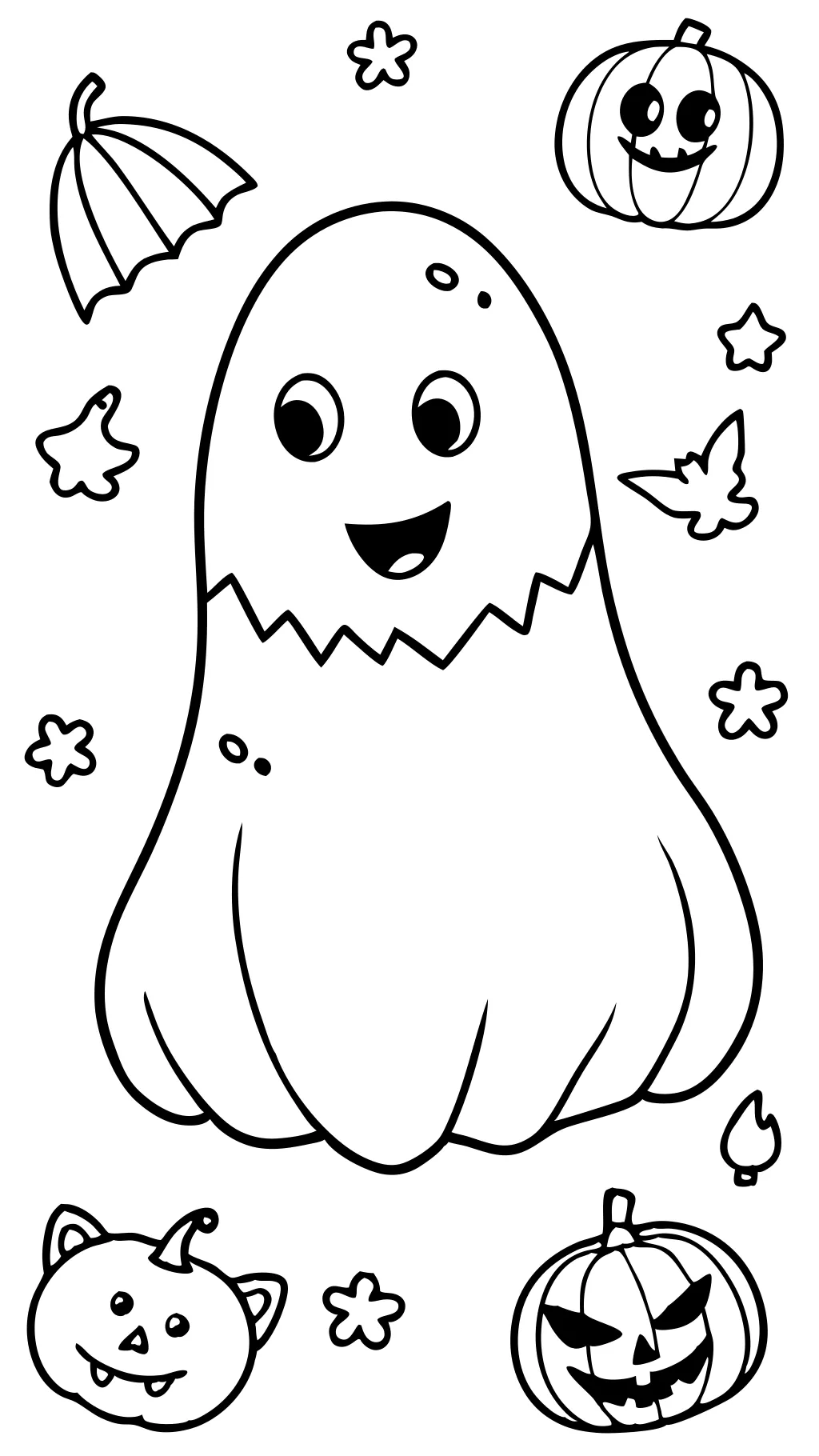 free coloring pages ghost